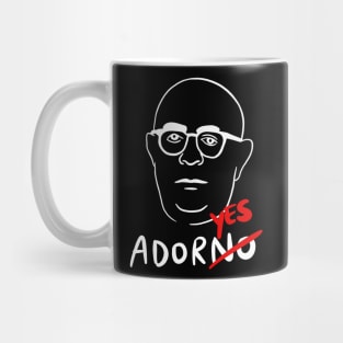 Theodor Adorno (German Philosopher) - Philosophy Pun AdorYES Mug